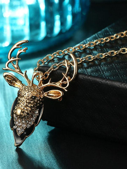 Vintage Bohemia Elk Necklaces Accessories