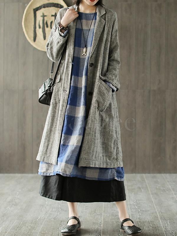 Retro Linen Outwear