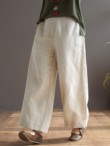 National Wide-leg Loose Pants