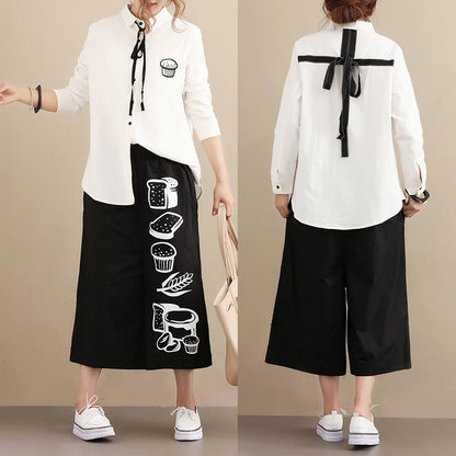 Simple Casual Autumn Long Sleeve Women Shirt