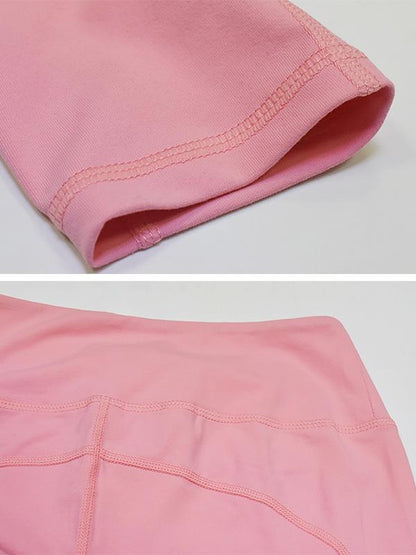 Wrap Breathable Solid Yoga&Gym Leggings