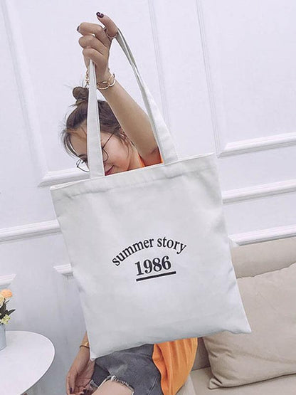 Leisure Canvas Single-shoulder Bag
