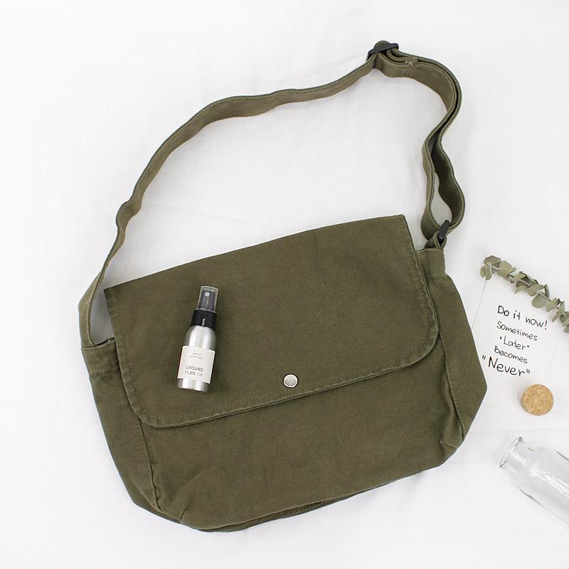 Casual Retro Work School Canvas Shoulder Bag