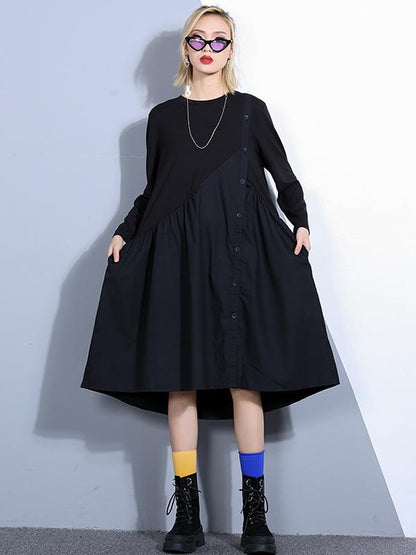Casual Split-joint Dress