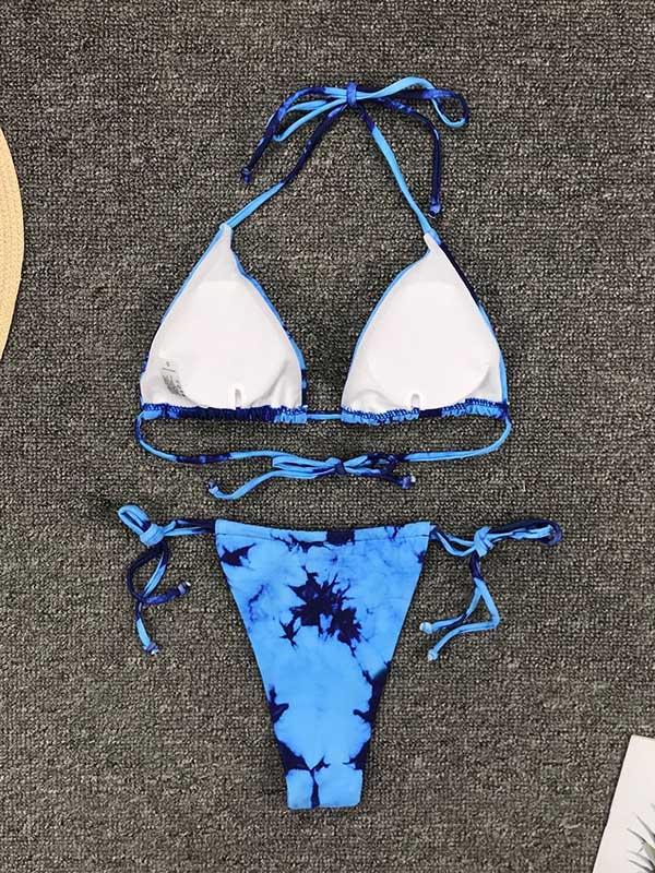 Printed Sexy Bikini Swimsuit