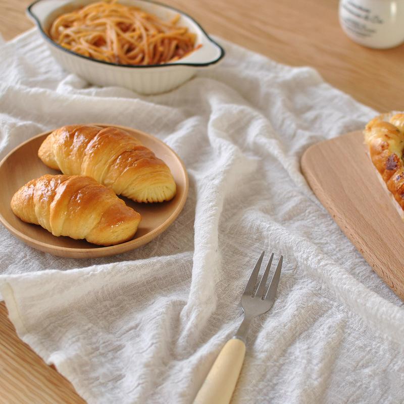 Cotton Linen Solid Color Tablecloth Placemat