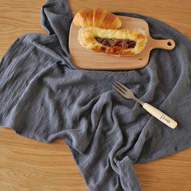 Cotton Linen Solid Color Tablecloth Placemat