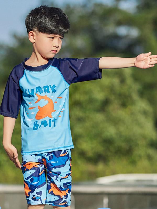 AONIHUA Printed Boy Swimwear