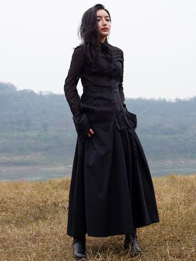 Ruffled Bandage Empire Skirt Bottom