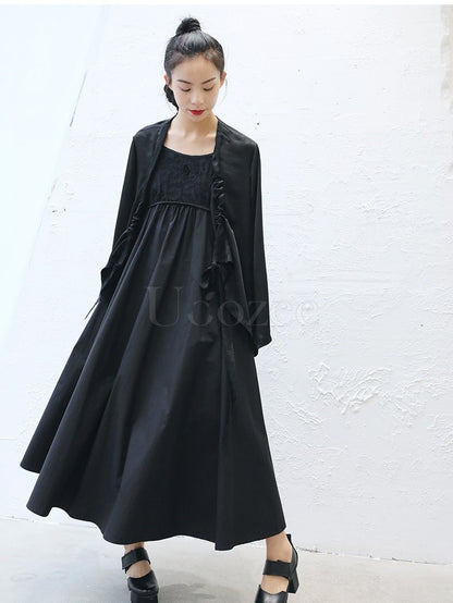 Loose Retro Shawl Cover-up