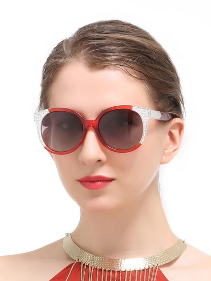Classical Popular Ultra-violet Ray Intercepting Retro Sunglasses