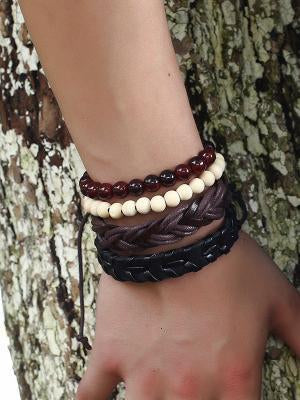 Multi-Hand-Woven Retro Ethnic Bracelet Accessories
