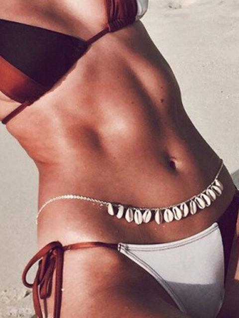 Vintage Bohemia Shell Tassels Waist Chain Accessories