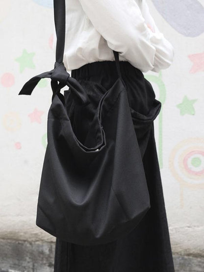 Original Simple Solide One-shoulder Crossbody Bag