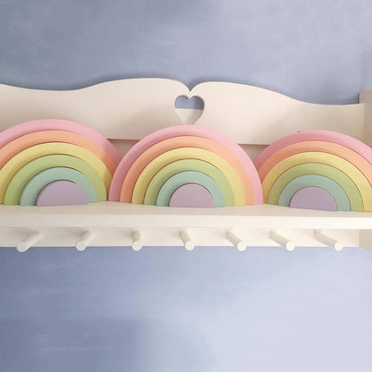 INS Macaron Rainbow Embossment Home Decoration