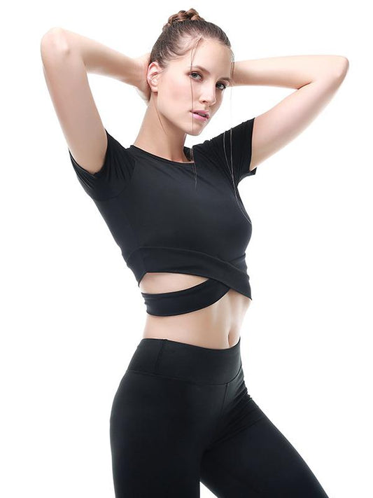 Shorts Sleeves Running Sports Tees