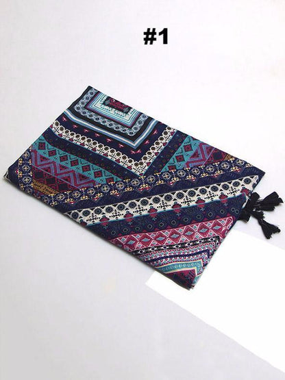 Pretty Bohemia Ethnic-style Cape Scarf