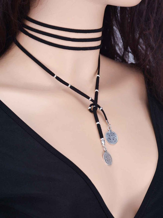 Tassel Coin Clavicalis Necklaces