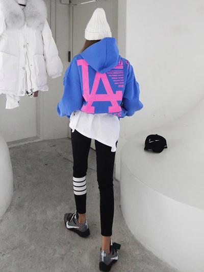 Fashion Contrast Color Casual Leggings