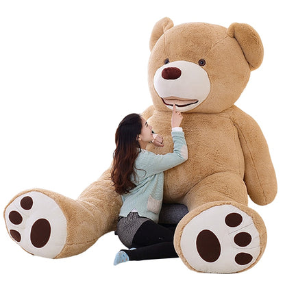 340cm Life Size Huge Bear Cover, Soft Giant Animal Coat Unfilled Teddy  for DIY with Girlfriend or Lover