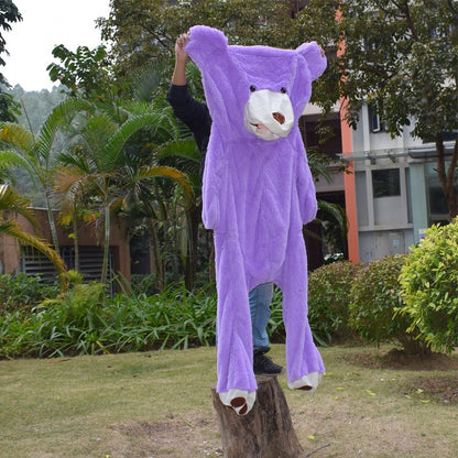 340cm Life Size Huge Bear Cover, Soft Giant Animal Coat Unfilled Teddy  for DIY with Girlfriend or Lover