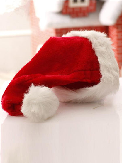 Charpie Velvet Santa Hat Decoration