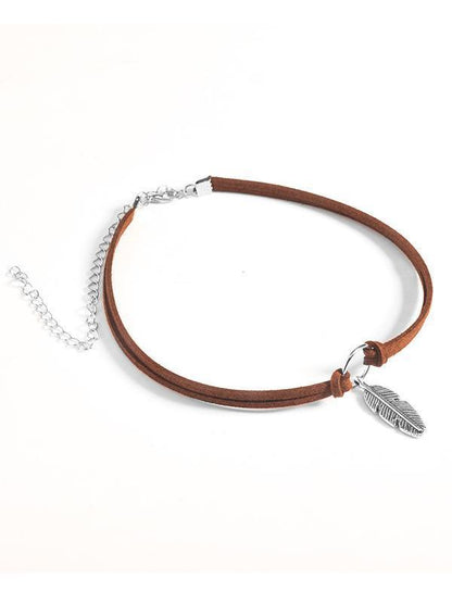 Bohemia Vintage Feather Collar Necklaces Accessories