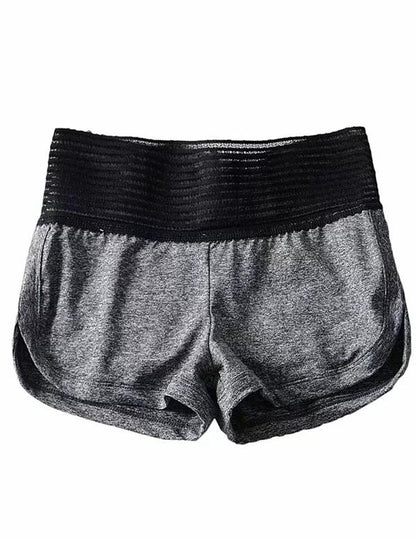 Lace Wide Waistband Sports Shorts