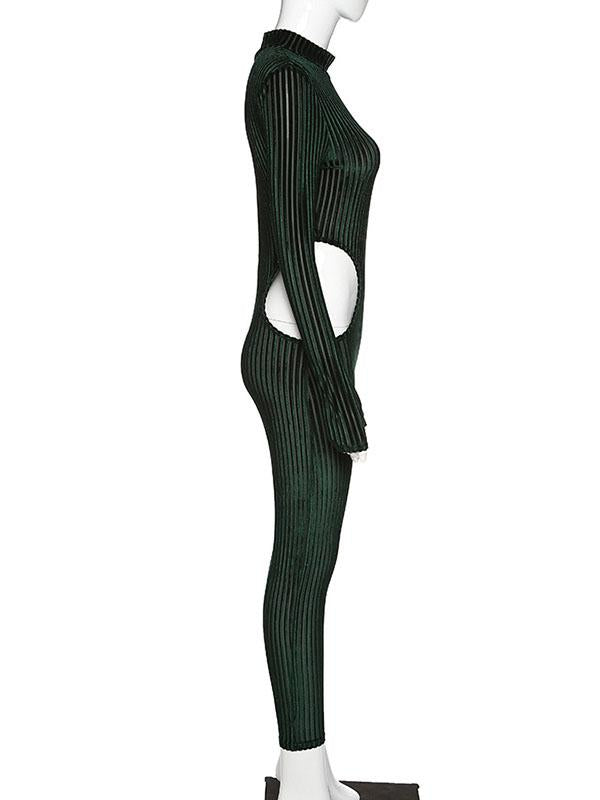 Solid Wrap Yoga&Gym Jumpsuits