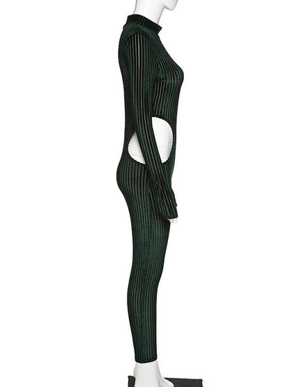 Solid Wrap Yoga&Gym Jumpsuits