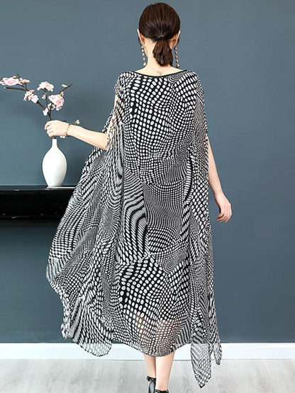 Polka-Dot Korea Style Dress