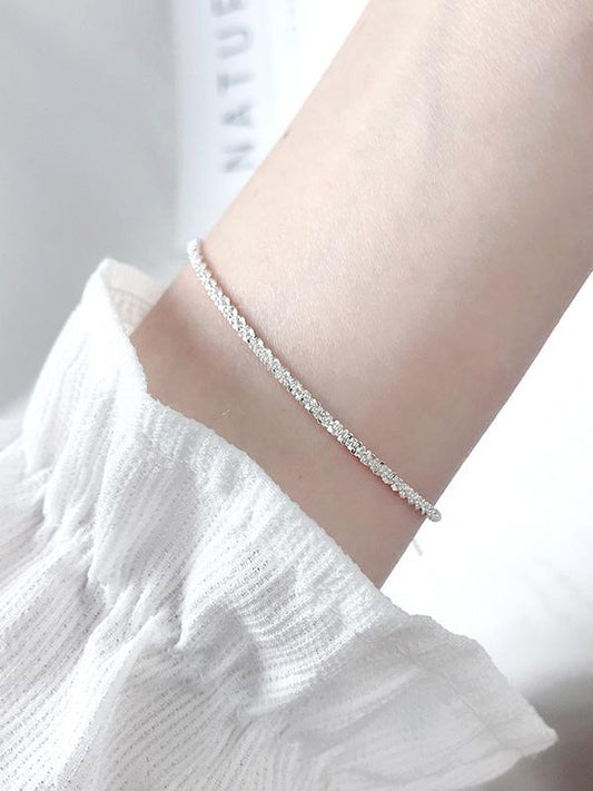 Simple Silver Bracelet