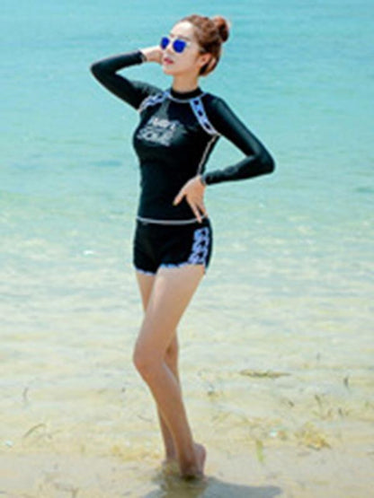 Long Sleeves Plus Size Tankinis