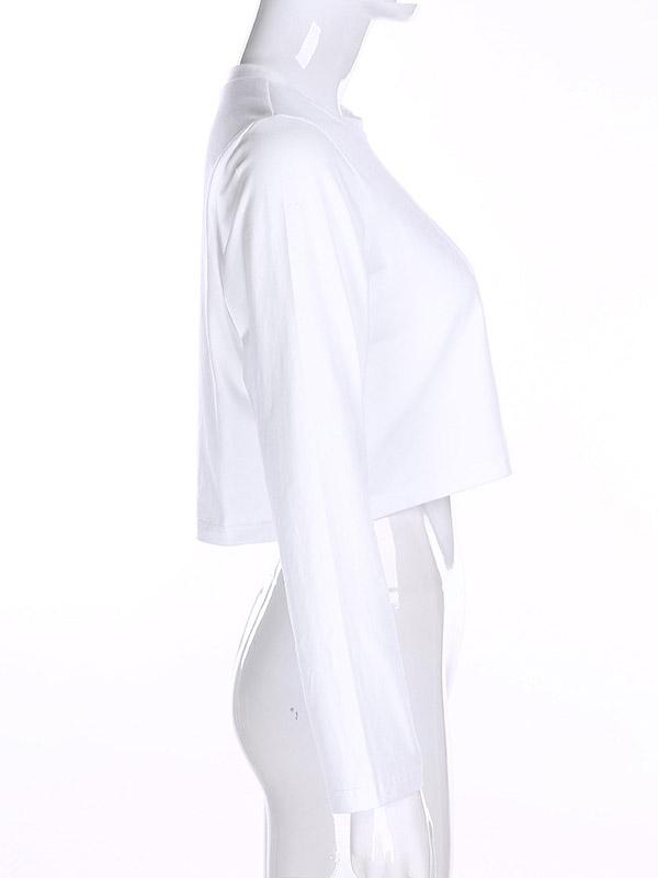 Simple Solid Loose Casual T-Shirt