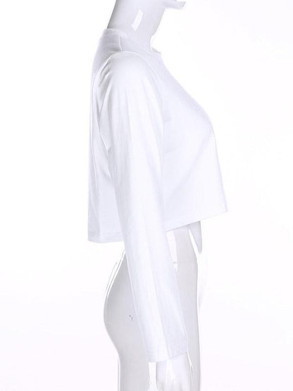Simple Solid Loose Casual T-Shirt