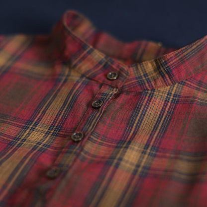Casual Sports Plaid T-Shirt And Pants