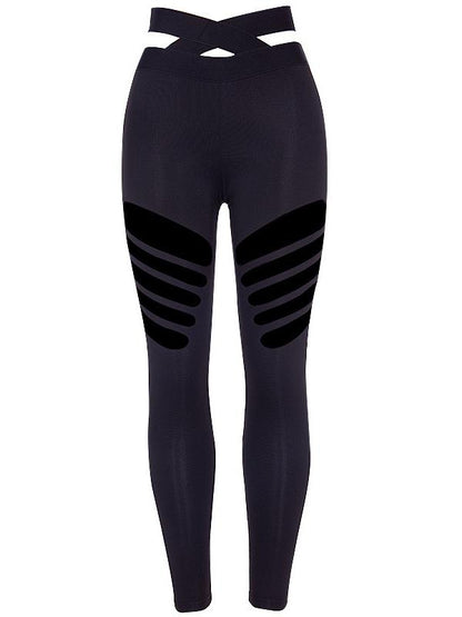 Sexy Hollow Thighs Yoga Leggings