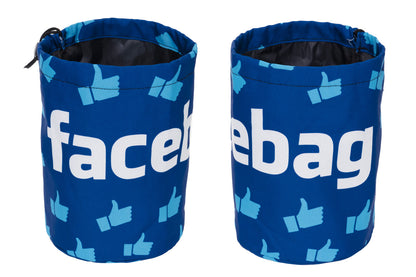 cup-shaped bag-like bag for washing and storing