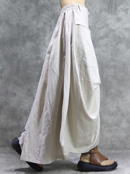 Casual Irregular Buds Skirt