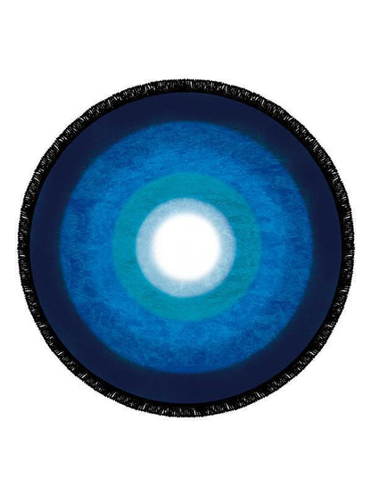 Bohemia Gradient Tassels Round Shawl Beach Mat Yoga Mat