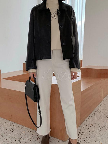 Casual PU Jacket