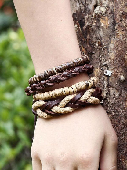 PunkBraided Vintage  Bracelet Accessories