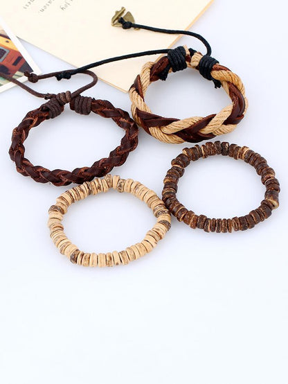 PunkBraided Vintage  Bracelet Accessories