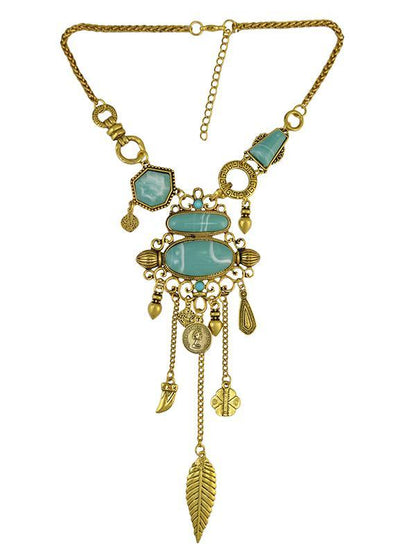 Fashion Geomertry Pattern Carving  Necklaces Accessories