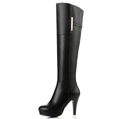 Lady High Boots over knee large boots