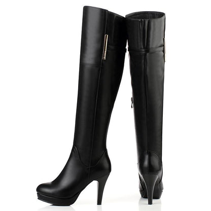 Lady High Boots over knee large boots