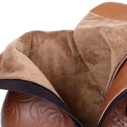 Fashion Cowhide short boots