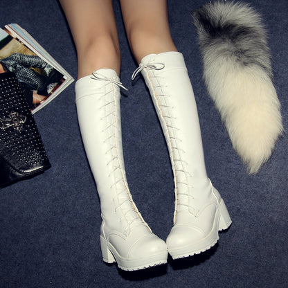 Round Head Martin Boots