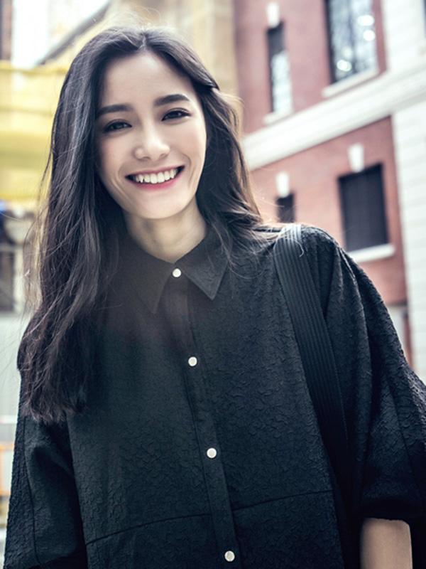 Loose Solid Fresh Shirt Mini Dresses