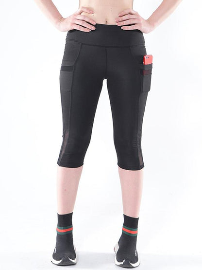 Skiny Mesh Wide Waistband Leggings